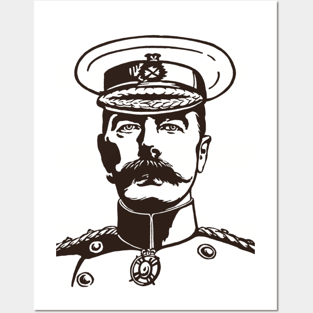 Horatio Herbert Kitchener - British Army Officer Wall Art by Distant War